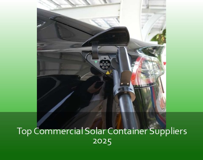 Top Commercial Solar Container Suppliers 2025